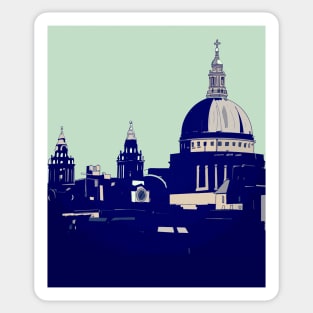 View of St Paul's Sticker